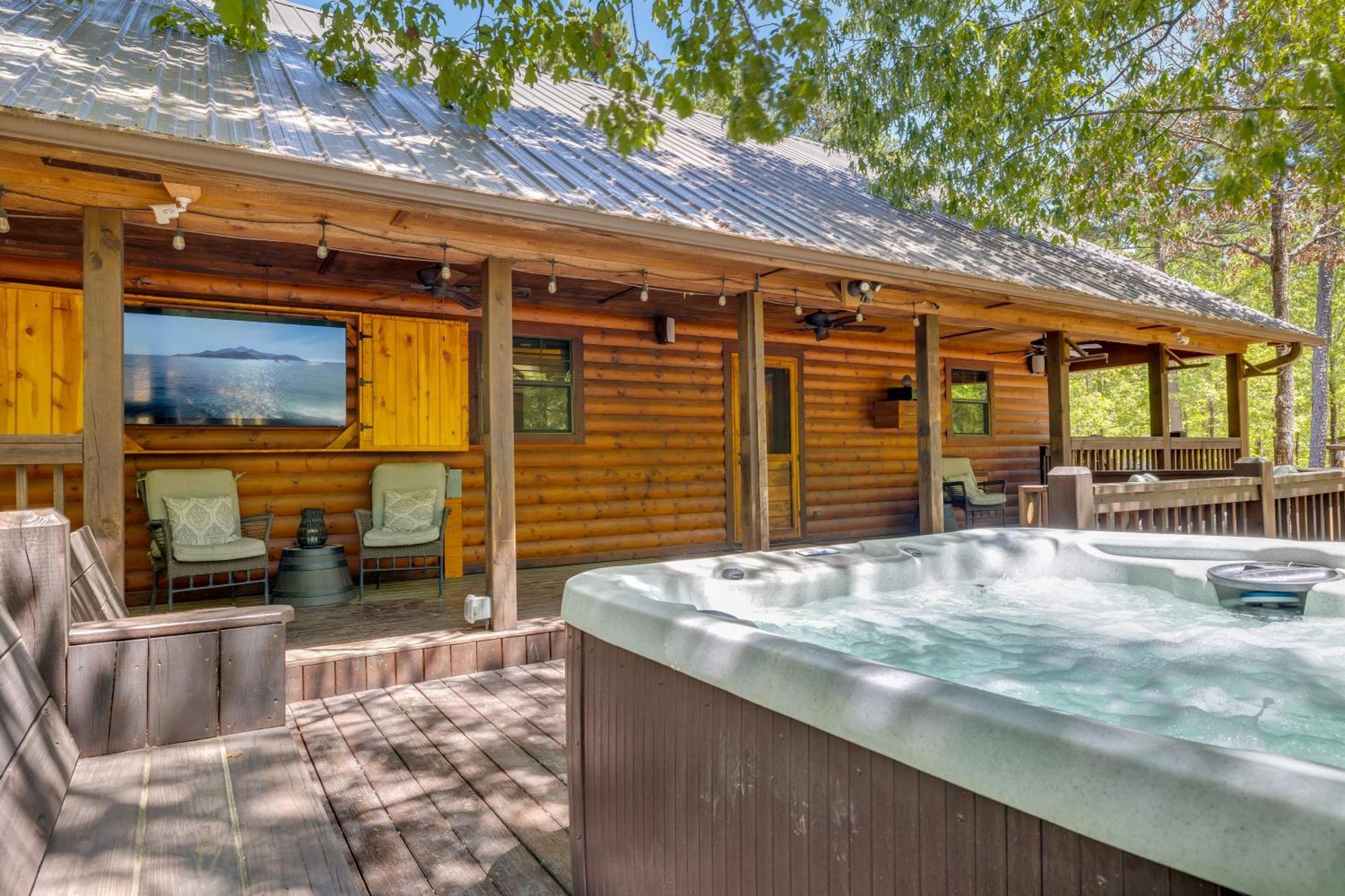 Cross Timbers Cabin On The Grove'S 25-Acres Брокен-Боу Екстер'єр фото